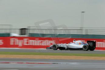 World © Octane Photographic Ltd. Saturday 5th July 2014. British GP, Silverstone, UK. - Formula 1 Qualifying. Williams Martini Racing FW36 – Valtteri Bottas. Digital Ref: 1020LB1D9942