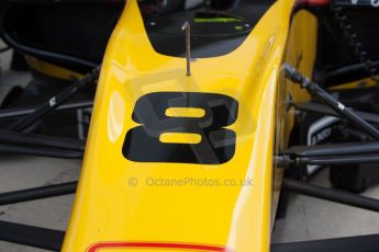 World © Octane Photographic Ltd. Friday 4th July 2014. GP2 Practice Session – Silverstone - UK. Stephane Richelmi – DAMS. Digital Ref : 1012JM1D0026