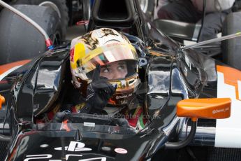 World © Octane Photographic Ltd. Friday 4th July 2014. GP2 Practice Session – Silverstone - UK. Daniel Abt - Hilmer Motorsport. Digital Ref: 1012JM1D0034
