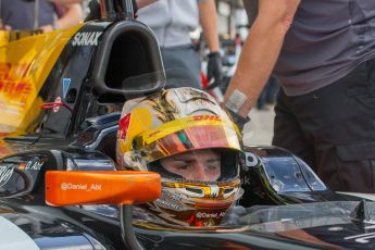 World © Octane Photographic Ltd. Friday 4th July 2014. GP2 Practice Session – Silverstone - UK. Daniel Abt - Hilmer Motorsport. Digital Ref: 1012JM1D0037
