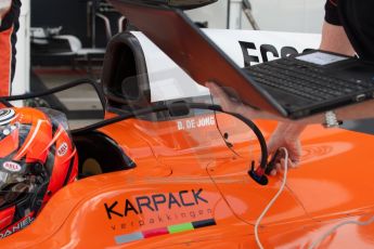 World © Octane Photographic Ltd. Friday 4th July 2014. GP2 Practice Session – Silverstone - UK. Daniel de Jong - MP Motorsport. Digital Ref : 1012JM1D0043