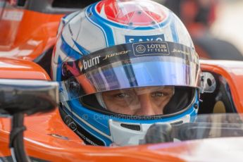 World © Octane Photographic Ltd. Friday 4th July 2014. GP2 Practice Session – Silverstone - UK. Marco Sorensen - MP Motorsport. Digital Ref : 1012JM1D0069