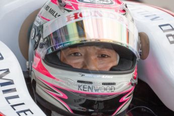 World © Octane Photographic Ltd. Friday 4th July 2014. GP2 Practice Session – Silverstone - UK. Takuya Izawa - ART Grand Prix. Digital Ref : 1012JM1D0078