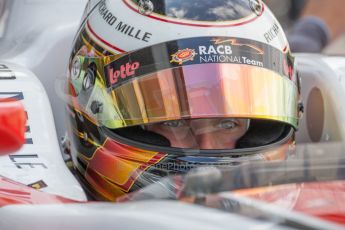 World © Octane Photographic Ltd. Friday 4th July 2014. GP2 Practice Session – Silverstone - UK. Stoffel Vandoorne - ART Grand Prix. Digital Ref : 1012JM1D0082