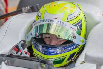 World © Octane Photographic Ltd. Friday 4th July 2014. GP2 Practice Session – Silverstone - UK. Kimiya Sato - Campos Racing. Digital Ref : 1012JM1D0098
