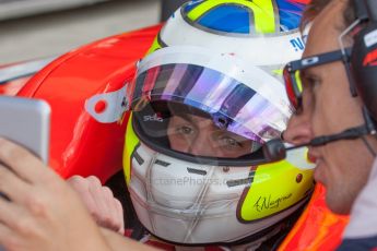World © Octane Photographic Ltd. Friday 4th July 2014. GP2 Practice Session – Silverstone - UK. Andre Negrao - Arden International. Digital Ref : 1012JM1D0103