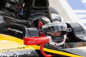 World © Octane Photographic Ltd. Friday 4th July 2014. GP2 Practice Session – Silverstone - UK. Stephane Richelmi – DAMS. Digital Ref : 1012JM1D0171