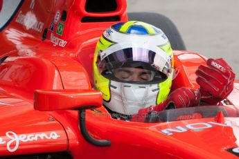World © Octane Photographic Ltd. Friday 4th July 2014. GP2 Practice Session – Silverstone - UK. Andre Negrao - Arden International. Digital Ref : 1012JM1D0176