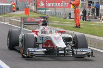 World © Octane Photographic Ltd. Friday 4th July 2014. GP2 Practice Session – Silverstone - UK. Takuya Izawa - ART Grand Prix. Digital Ref : 1012JM1D0183