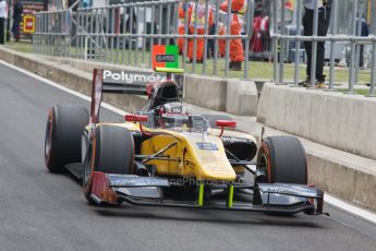 World © Octane Photographic Ltd. Friday 4th July 2014. GP2 Practice Session – Silverstone - UK. Stephane Richelmi – DAMS. Digital Ref : 1012JM1D1076
