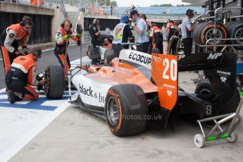 World © Octane Photographic Ltd. Friday 4th July 2014. GP2 Practice Session – Silverstone - UK. Daniel de Jong - MP Motorsport. Digital Ref : 1012JM1D1082