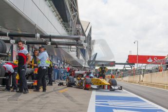World © Octane Photographic Ltd. Friday 4th July 2014. GP2 Practice Session – Silverstone - UK. Jolyon Palmer – DAMS. Digital Ref : 1012JM1D1088