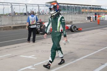 World © Octane Photographic Ltd. Friday 4th July 2014. GP2 Qualifying Session – British GP - Silverstone - UK. Alexander Rossi - EQ8 Caterham Racing. Digital Ref : 1014JM1D1101