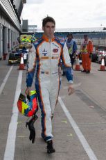 World © Octane Photographic Ltd. Friday 4th July 2014. GP2 Qualifying Session –British GP - Silverstone - UK. Sergio Canamasas - Trident. Digital Ref : 1014JM1D1120