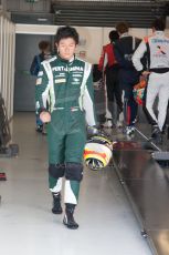 World © Octane Photographic Ltd. Friday 4th July 2014. GP2 Qualifying Session –British GP - Silverstone - UK. Rio Haryanto - EQ8 Caterham Racing. Digital Ref : 1014JM1D1128