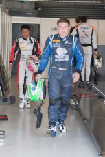 World © Octane Photographic Ltd. Friday 4th July 2014. GP2 Qualifying Session –British GP - Silverstone - UK. Conor Daly - Venezuela GP Lazarus and Takuya Izawa - ART Grand Prix. Digital Ref : 1014JM1D1129