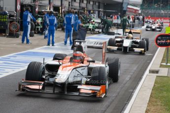 World © Octane Photographic Ltd. Saturday 5th July 2014. GP2 Race 1 – British GP - Silverstone - UK. Daniel de Jong - MP Motorsport. Digital Ref : 1022JM1D1293