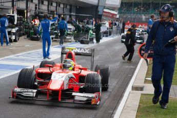 World © Octane Photographic Ltd. Saturday 5th July 2014. GP2 Race 1 – British GP - Silverstone - UK. Andre Negrao - Arden International. Digital Ref : 1022JM1D1297