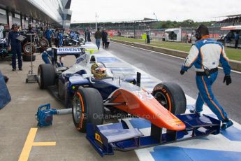 World © Octane Photographic Ltd. Saturday 5th July 2014. GP2 Race 1 – British GP - Silverstone - UK. Johnny Cecotto - Trident. Digital Ref : 1022JM1D1313