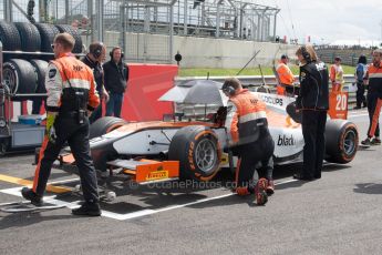 World © Octane Photographic Ltd. Saturday 5th July 2014. GP2 Race 1 – British GP - Silverstone - UK. Daniel de Jong - MP Motorsport. Digital Ref : 1022JM1D1351