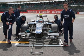 World © Octane Photographic Ltd. Saturday 5th July 2014. GP2 Race 1 – British GP - Silverstone - UK. Artem Markelov - RT Russian Time. Digital Ref : 1022JM1D1366