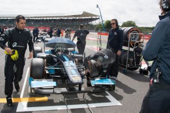 World © Octane Photographic Ltd. Saturday 5th July 2014. GP2 Race 1 – British GP - Silverstone - UK. Nathanael Berthon - Venezuela GP Lazarus. Digital Ref : 1022JM1D1378