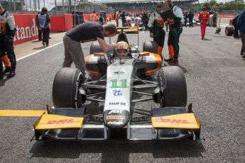 World © Octane Photographic Ltd. Saturday 5th July 2014. GP2 Race 1 – British GP - Silverstone - UK. Daniel Abt - Hilmer Motorsport. Digital Ref: 1022JM1D1396
