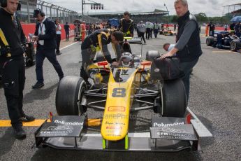 World © Octane Photographic Ltd. Saturday 5th July 2014. GP2 Race 1 – British GP - Silverstone - UK. Stephane Richelmi – DAMS. Digital Ref : 1022JM1D1400