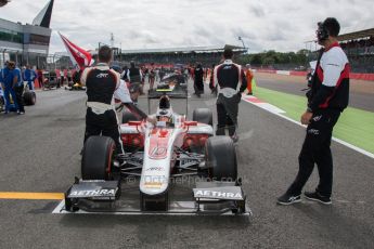 World © Octane Photographic Ltd. Saturday 5th July 2014. GP2 Race 1 – British GP - Silverstone - UK. Stoffel Vandoorne - ART Grand Prix. Digital Ref : 1022JM1D1406