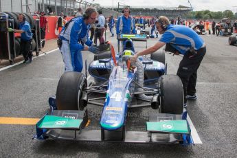 World © Octane Photographic Ltd. Saturday 5th July 2014. GP2 Race 1 – British GP - Silverstone - UK. Julian Leal - Carlin. Digital Ref :