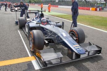World © Octane Photographic Ltd. Saturday 5th July 2014. GP2 Race 1 – British GP - Silverstone - UK. Mitch Evans - RT Russian Time. Digital Ref : 1022JM1D1411