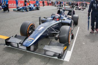 World © Octane Photographic Ltd. Saturday 5th July 2014. GP2 Race 1 – British GP - Silverstone - UK. Mitch Evans - RT Russian Time. Digital Ref : 1022JM1D1413