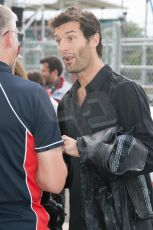 World © Octane Photographic Ltd. Saturday 5th July 2014. GP2 Race 1 – British GP - Silverstone - UK. Mark Webber. Digital Ref : 1022JM1D1458