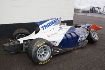 World © Octane Photographic Ltd. Saturday 5th July 2014. GP3 Qualifying Session, British GP, Silverstone - UK. Mitchell Gilbert - Trident. Digital Ref : 1016JM1D1209