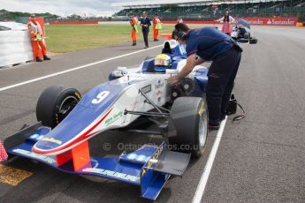 World © Octane Photographic Ltd. Saturday 5th July 2014. GP3 Race 1 Session, British GP, Silverstone - UK. Santiago Urrutia - Koiranen GP. Digital Ref : 1021JM1D1512