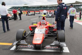 World © Octane Photographic Ltd. Saturday 5th July 2014. GP3 Race 1 Session, British GP, Silverstone - UK. Patric Niederhauser - Arden International. Digital Ref : 1021JM1D1528