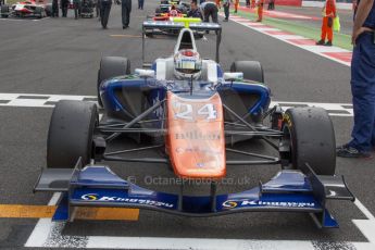 World © Octane Photographic Ltd. Saturday 5th July 2014. GP3 Race 1 Session, British GP, Silverstone - UK. Roman de Beer - Trident. Digital Ref : 1021JM1D1531