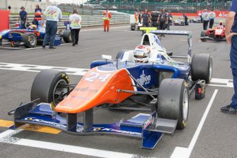 World © Octane Photographic Ltd. Saturday 5th July 2014. GP3 Race 1 Session, British GP, Silverstone - UK. Roman de Beer - Trident. Digital Ref : 1021JM1D1532