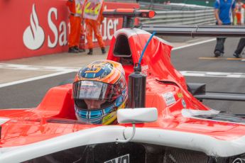 World © Octane Photographic Ltd. Saturday 5th July 2014. GP3 Race 1 Session, British GP, Silverstone - UK. Dean Stoneman - Marussia Manor Racing. Digital Ref : 1021JM1D1534