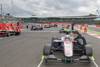 World © Octane Photographic Ltd. Saturday 5th July 2014. GP3 Race 1 Session, British GP, Silverstone - UK. Matheo Tuscher - Jenzer Motorsport. Digital Ref : 1021JM1D1536