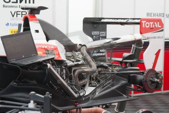 World © Octane Photographic Ltd. Thursday 3rd July 2014. GP3 paddock, Silverstone - UK. Alex Fontana - ART Grand Prix. Digital Ref : 1008JM1D0959