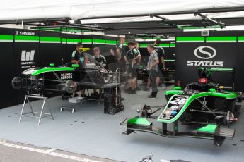 World © Octane Photographic Ltd. Thursday 3rd July 2014. GP3 paddock, Silverstone - UK. Status Grand Prix. Digital Ref : 1008JM1D0964
