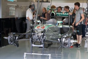 World © Octane Photographic Ltd. Friday 4th July 2014. British GP - Silverstone, UK. - Formula 1 Practice 2. Mercedes AMG Petronas F1 W05 Hybrid – Lewis Hamilton. Digital Ref: 1013JM1D1095