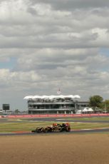 World © Octane Photographic Ltd. Friday 4th July 2014. British GP - Silverstone, UK. - Formula 1 Practice 2. Lotus F1 Team E22 – Pastor Maldonado. Digital Ref: 1013LB1D2428