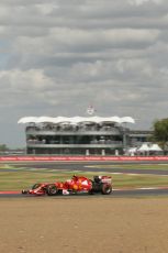 World © Octane Photographic Ltd. Friday 4th July 2014. British GP - Silverstone, UK. - Formula 1 Practice 2. Scuderia Ferrari F14T – Kimi Raikkonen. Digital Ref: 1013LB1D2467