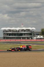 World © Octane Photographic Ltd. Friday 4th July 2014. British GP - Silverstone, UK. Formula 1 Practice 2. Infiniti Red Bull Racing RB10 - Sebastian Vettel. Digital Ref: 1013LB1D2488
