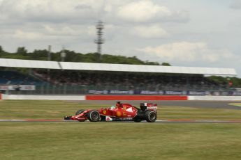 World © Octane Photographic Ltd. Friday 4th July 2014. British GP - Silverstone, UK. - Formula 1 Practice 2. Scuderia Ferrari F14T - Fernando Alonso. Digital Ref: 1013LB1D2672