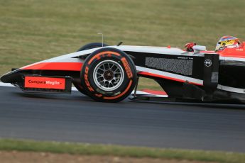 World © Octane Photographic Ltd. Friday 4th July 2014. British GP - Silverstone, UK. - Formula 1 Practice 2. Marussia F1 Team MR03 - Jules Bianchi. Digital Ref: 1013LB1D8145