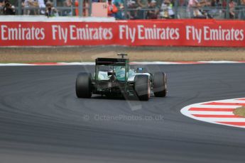 World © Octane Photographic Ltd. Friday 4th July 2014. British GP - Silverstone, UK. - Formula 1 Practice 2. Caterham F1 Team CT05 – Marcus Ericsson. Digital Ref: 1013LB1D8187