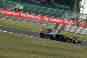World © Octane Photographic Ltd. Friday 4th July 2014. British GP - Silverstone, UK. - Formula 1 Practice 2. McLaren Mercedes MP4/29 – Kevin Magnussen. Digital Ref: 1013LB1D8268